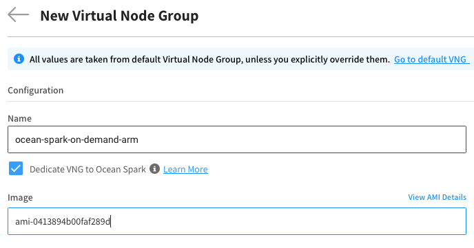 Configure AWS cluster